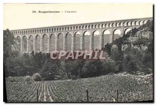 Ansichtskarte AK Roquefavour l'Aqueduc