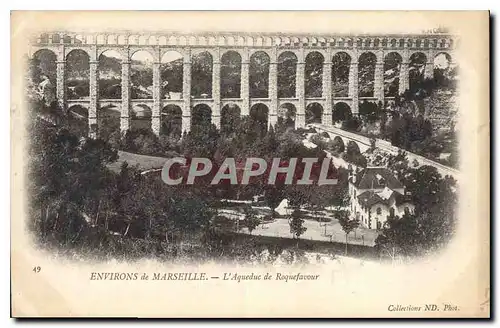 Ansichtskarte AK Environs de Marseille l'Aqueduc de Roquefavour