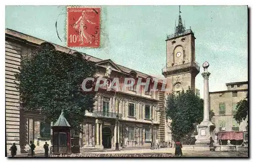 Cartes postales Aix en Provence la Mairie de la Tour de l'Horloge