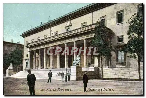 Cartes postales Aix en Provence palais de justice