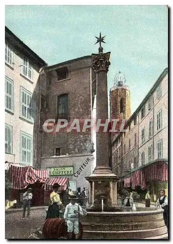 Cartes postales Aix en provence Place des Augustines Rue Espariat