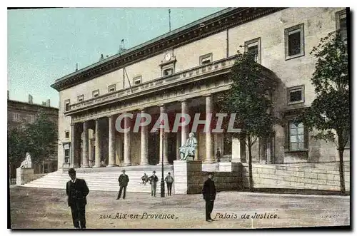 Cartes postales Aix en Provence palais de justice