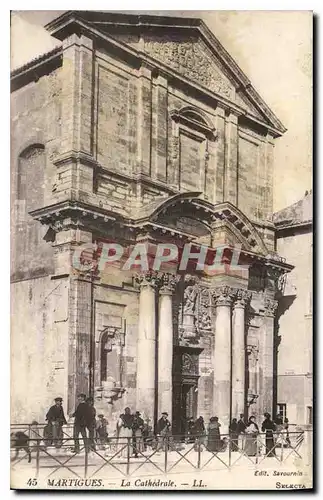 Cartes postales Martigues Portail de la cathedrale