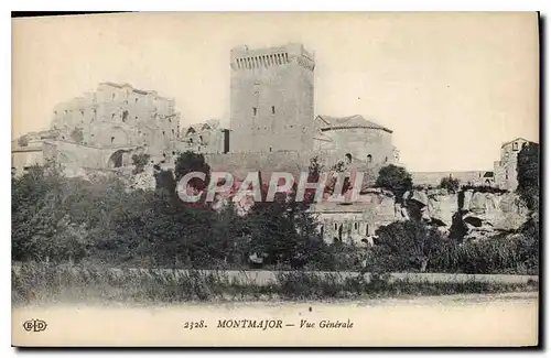 Cartes postales Montmajor vue generale