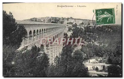 Ansichtskarte AK Roquefavour L'Aqueduc