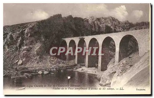 Ansichtskarte AK Roquefavour L'Aqueduc Chemin de Fer