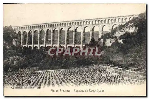 Cartes postales Aix en Provence Aqueduc de Roquefavour