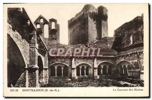 Cartes postales Montmajour Le Couvent des Moines