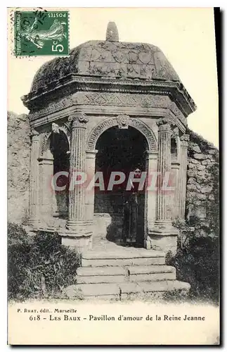 Cartes postales Les Baux Pavillon d'amour de la Reine Jeanne