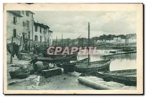 Ansichtskarte AK Martigues B du Rhone Bateaux de peche