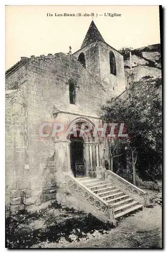 Cartes postales Les Baux B du R l'Eglise