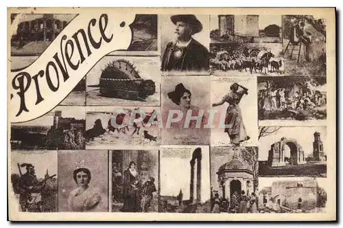 Cartes postales Provence Foklore