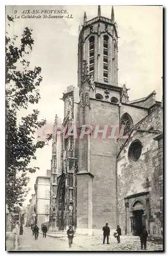 Ansichtskarte AK Aix en Provence la cathedrale St Sauveur