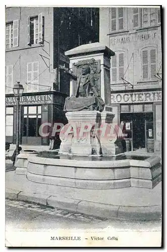 Cartes postales Marseille Victor Gelu Droguerie