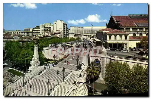 Cartes postales moderne Marseille l'Escalier Monumental de la Gare Saint Charles