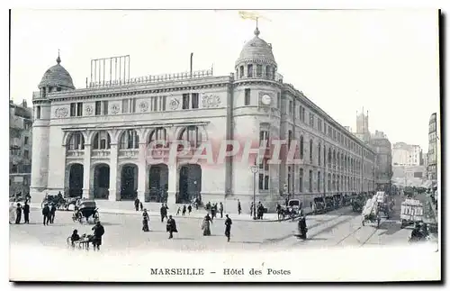 Cartes postales Marseille hotel des Postes