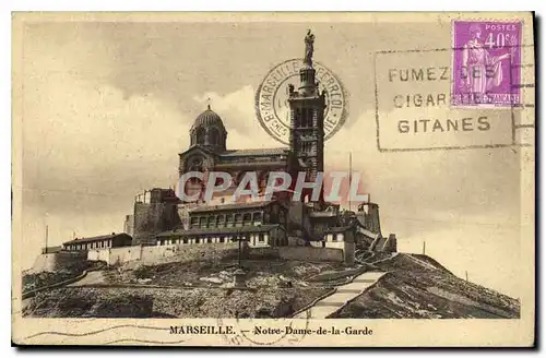 Cartes postales Marseille Notre Dame de la Garde