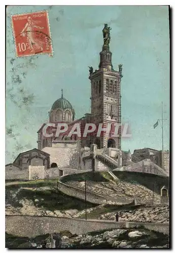 Cartes postales Marseille N D de la Garde