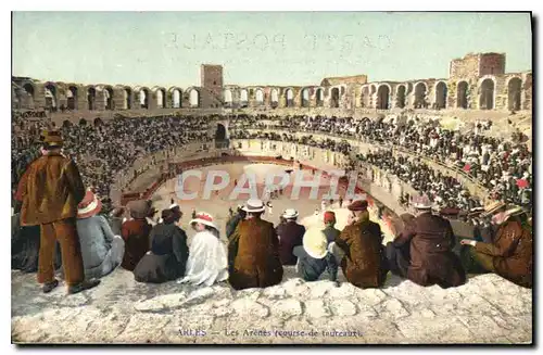 Cartes postales Arles les Arenes Course de taureaux Corrida