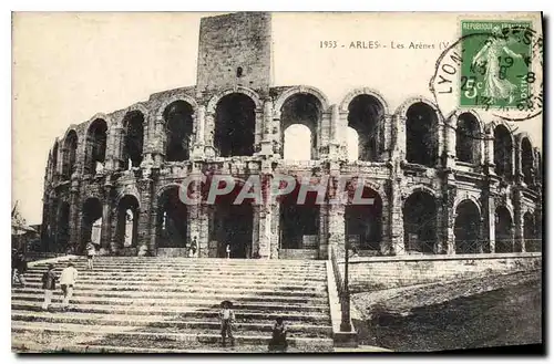 Cartes postales Arles les Arenes vue exterieure