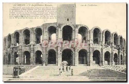 Cartes postales Arles l'Amphitheatre Romain vue de l'exterieur