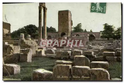 Cartes postales Arles le Theatre Romain