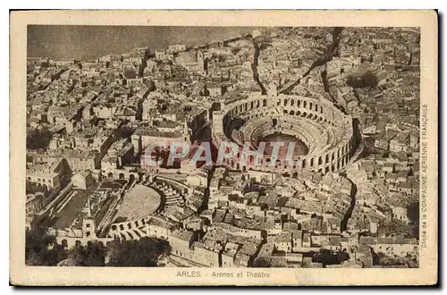 Cartes postales Arles Arenes et Theatre