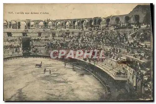 Ansichtskarte AK Corrida aux Arenes d'Arles