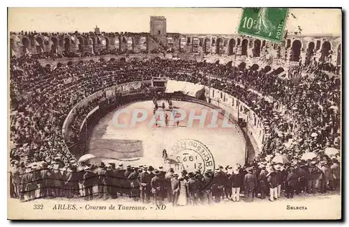 Cartes postales Arles Courses de Toureaux