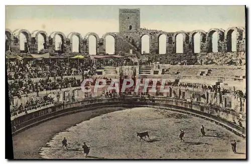 Cartes postales Arles Courses de Taureaux