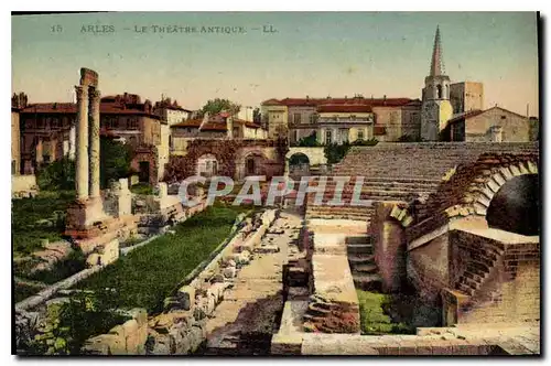 Cartes postales Arles le theatre Antique