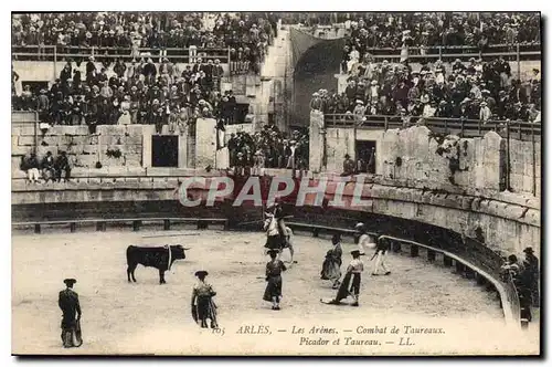 Ansichtskarte AK Arles les Ariens Combat de Toureaux