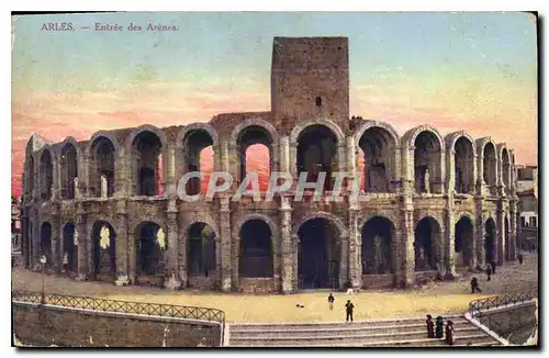 Cartes postales ARLES Entree des Arencs