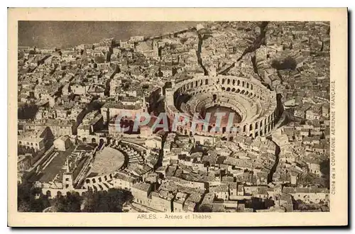 Cartes postales ARLES Arenes el Theatre