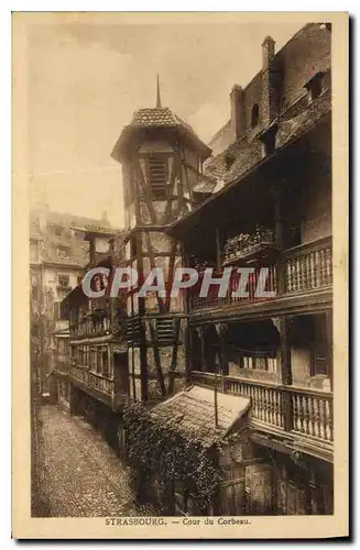 Cartes postales STRASBOURG Ccour du corbeau