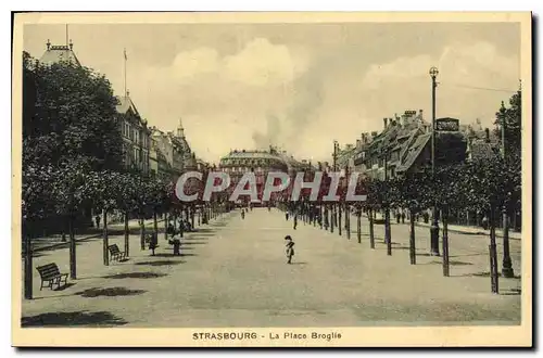 Cartes postales STRASBOURG La place broglie