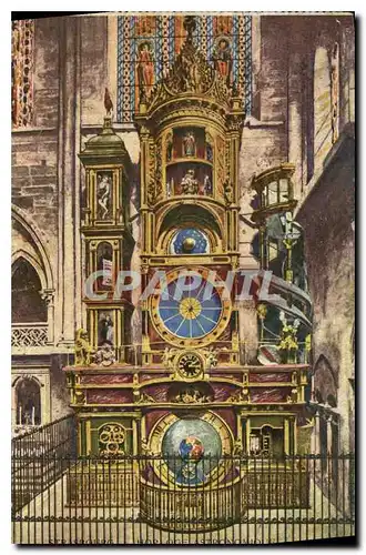 Ansichtskarte AK  Strasbourg Horloge astronomique