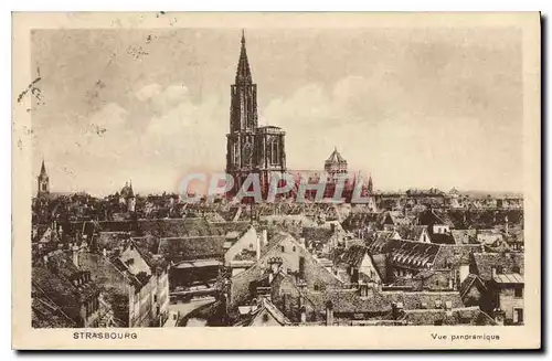 Ansichtskarte AK STRASBOURG Vue panoramique