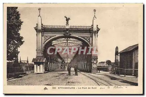 Cartes postales STRASBOURG Le ponts de Kehl