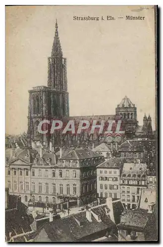 17544Cartes postales Strassburg i.Els Munster