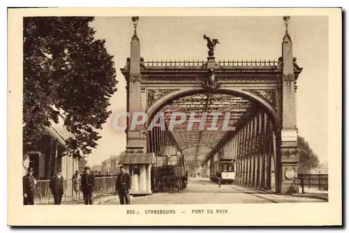 Cartes postales STRASBOUG PONT DU RHIN