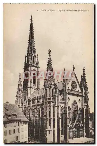 Cartes postales MULHOUSE Eglise Protestante St Etienne