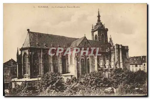 Cartes postales COLMAR La Cathedrale Saint Martin