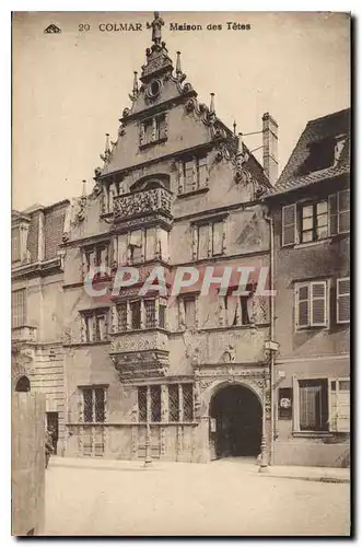 Cartes postales COLMAR Maison des Tetes