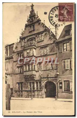 Cartes postales COLMAR La Maison des Tetes