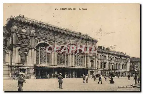 Cartes postales STRASBOURG La Gare