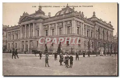 Cartes postales STRASBOURG La Biblotheque de l'Universite