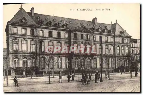 Cartes postales STRASBOURG Hotel de ville