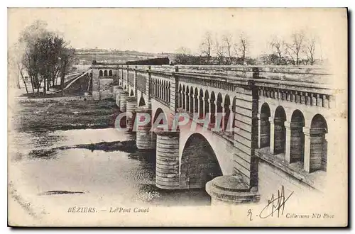 Cartes postales BEZIERS Le Pont canal