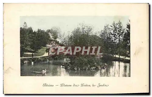 Ansichtskarte AK BEZIERS Plateau des poetes Le jardin